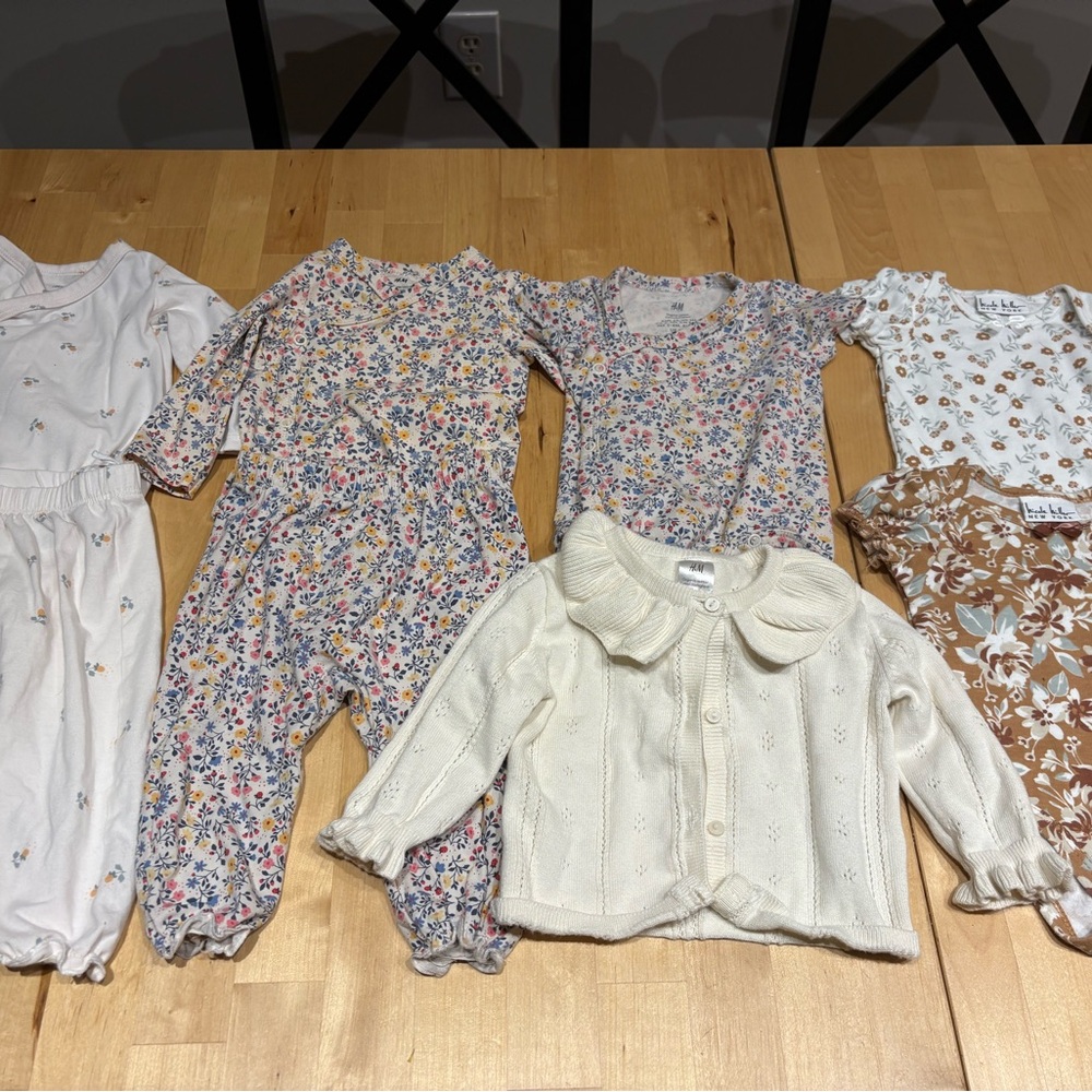 3M Florals and Neutrals Baby Girl Bundle
